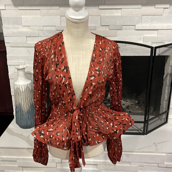 NWT Chloe Dao blouse sz L - Picture 1 of 3
